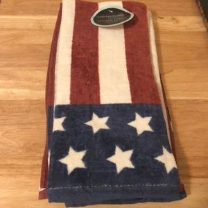 Cynthia Crowley Patriotic Kitchen Towel Set Of 2